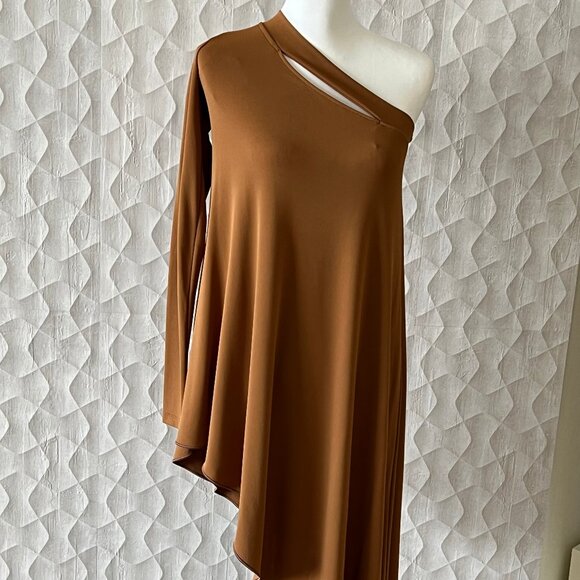 Erika Cavallini One Shoulder Dress - IT 40 - NWHT - Picture 1 of 6